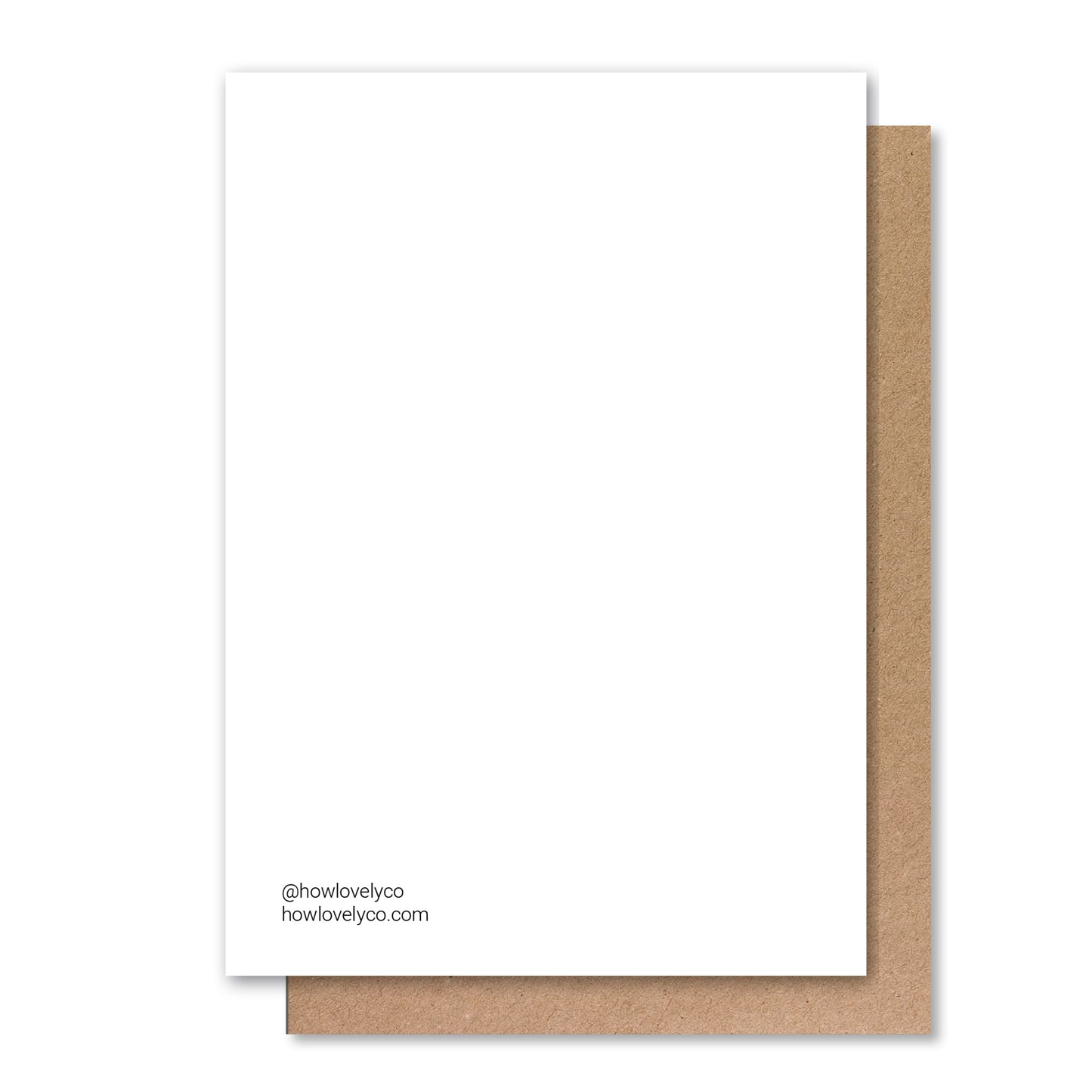 JUST BECAUSE GREETING CARD PACK (5 cards)