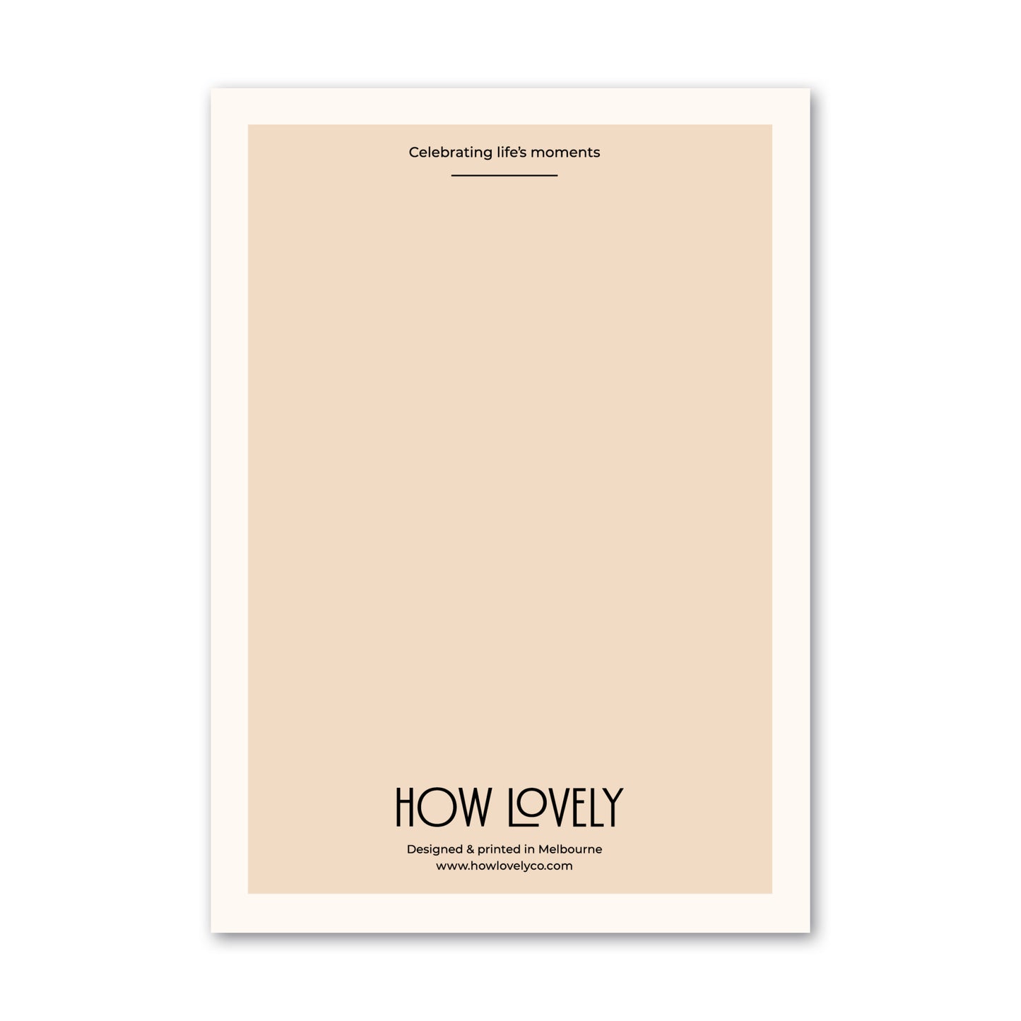OAT HEART GREETING CARD PACK (5 cards)