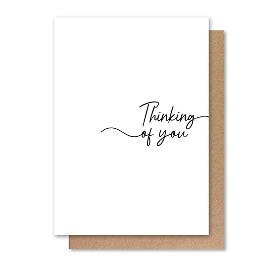 THINKING OF YOU GREETING CARD