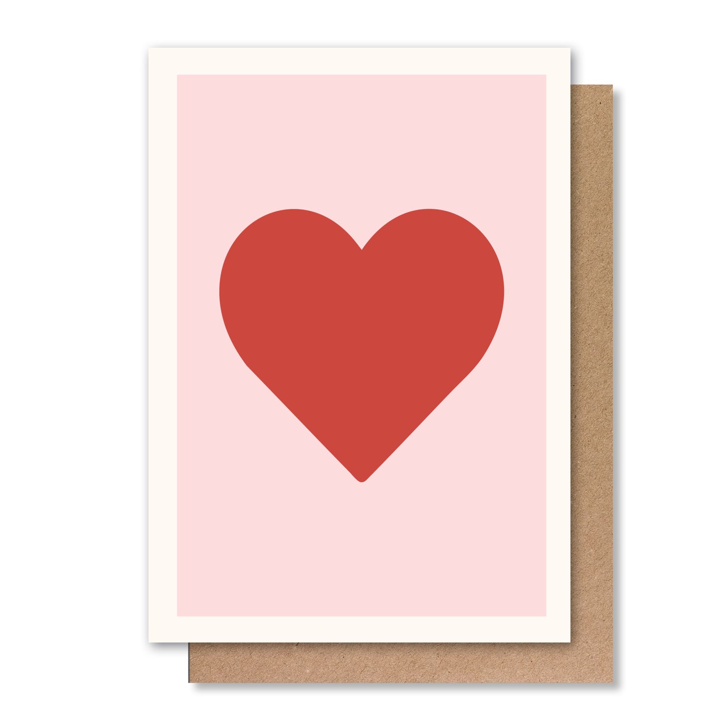 LOVE HEART GREETING CARD PACK (5 cards)