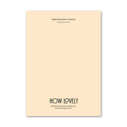 HAPPY BIRTHDAY GREETING CARD YELLOW