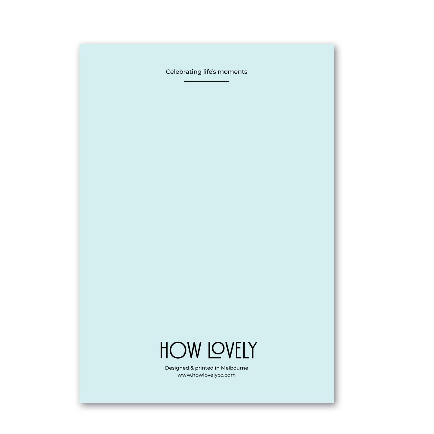 CIN CIN GREETING CARD