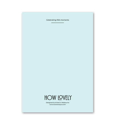 CIN CIN GREETING CARD