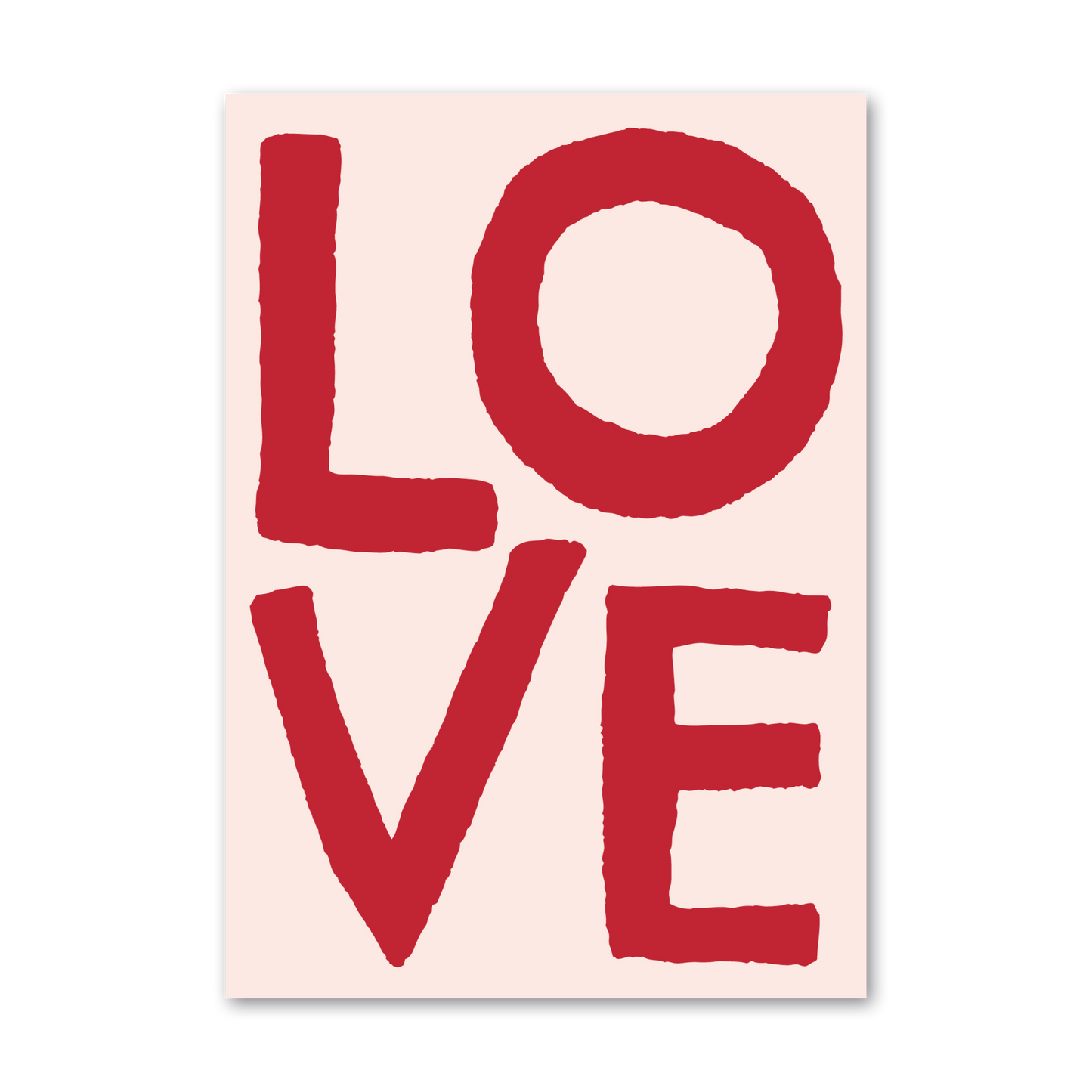 BIG LOVE GREETING CARD