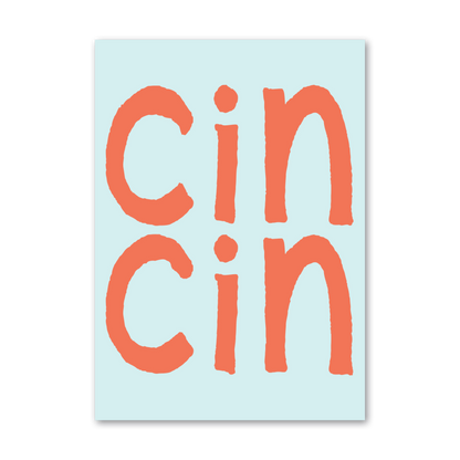 CIN CIN GREETING CARD