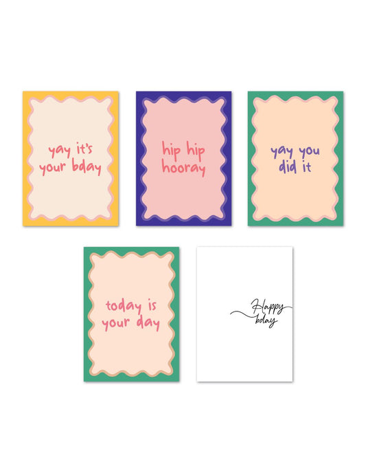 Greeting cards pack