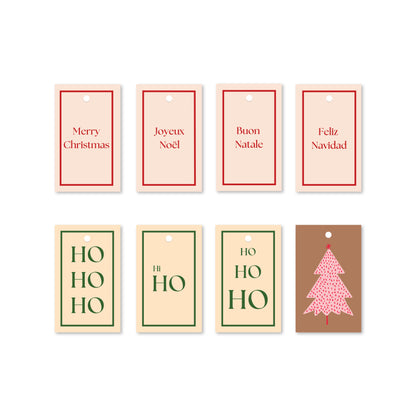 CHRISTMAS GIFT TAGS (10 pack)
