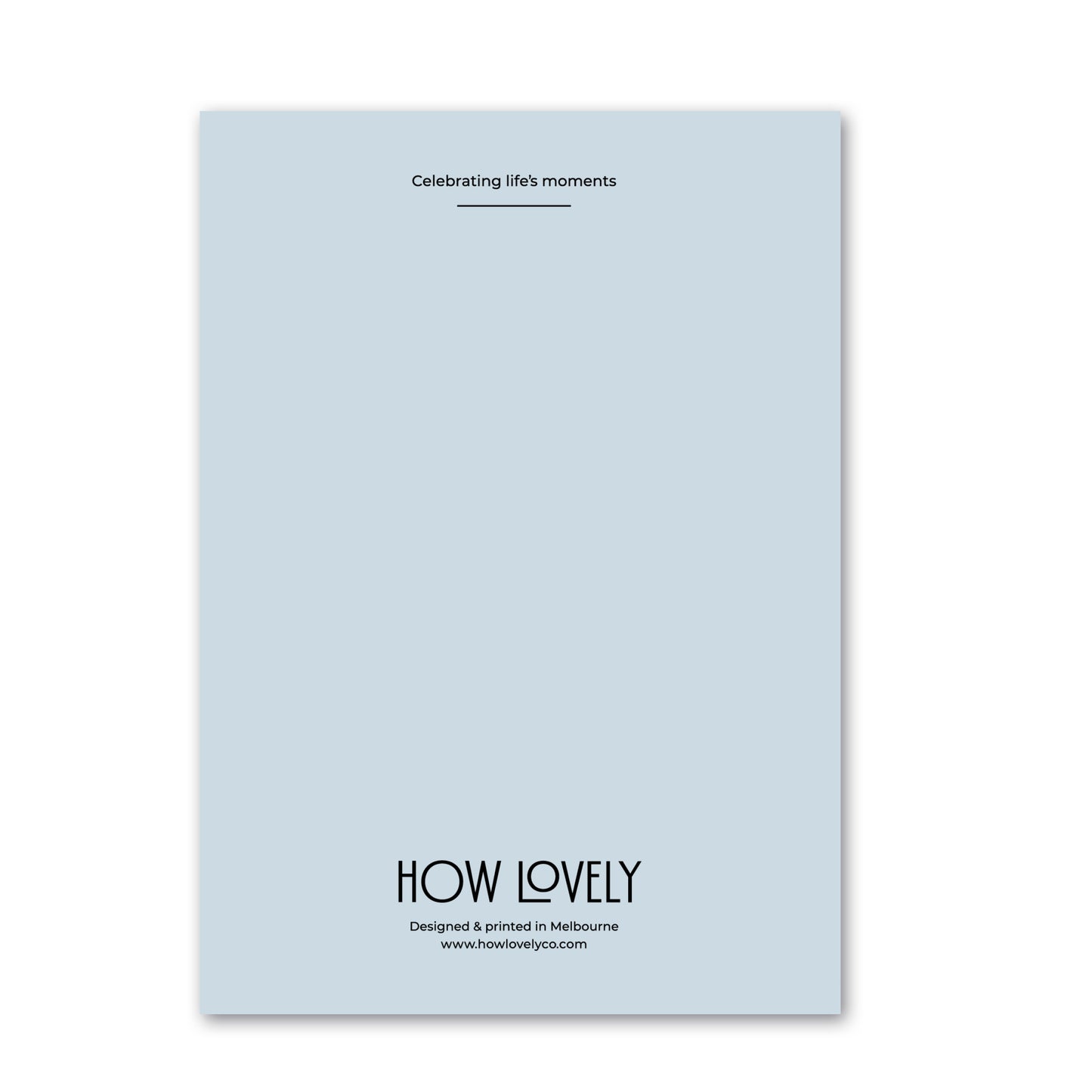 BABY ON BOARD - BLUE GREETING CARD