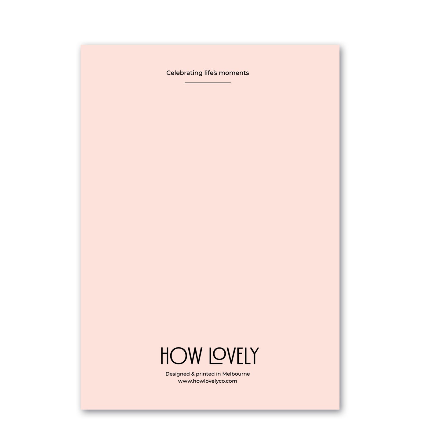 BABY ON BOARD - PINK GREETING CARD