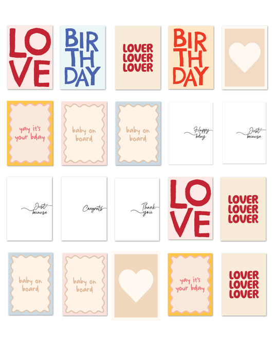 ALL YEAR ROUND (20 cards)